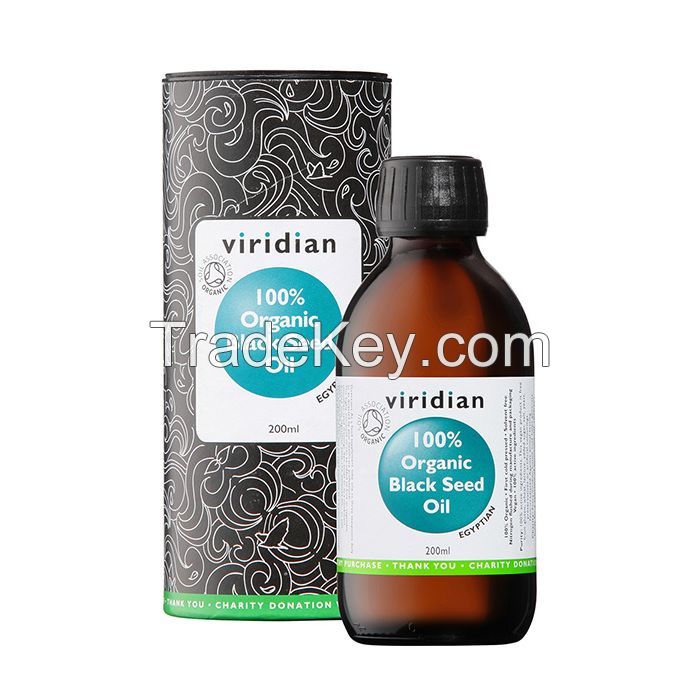Sell Viridian 100% Organic Black Seed Oil 200ml