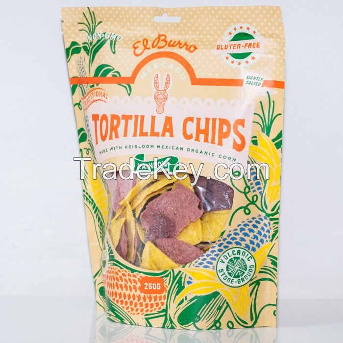 Sell El Burro Mixed Heirloom Tortilla Chips 250g