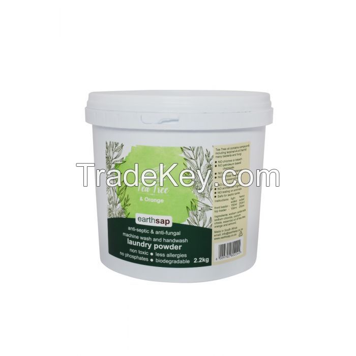 Sell Earthsap Laundry Powder Tea Tree & Orange 2.2kg