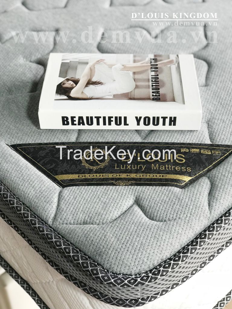 High-end Independent pocket spring mattress from Vietnamese manufacturer fullsize