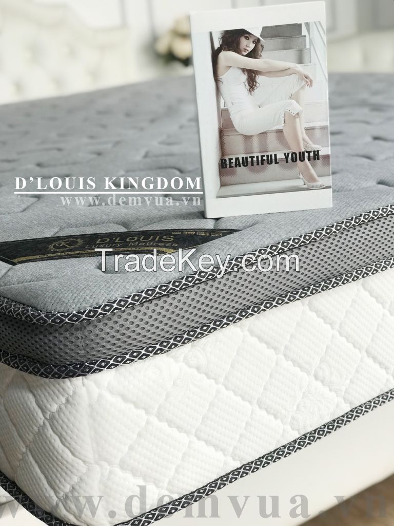 High-end Independent pocket spring mattress from Vietnamese manufacturer fullsize