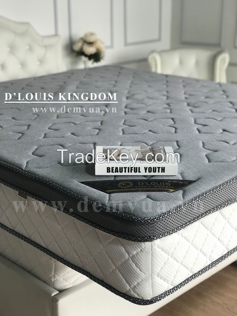 High-end Independent pocket spring mattress from Vietnamese manufacturer fullsize