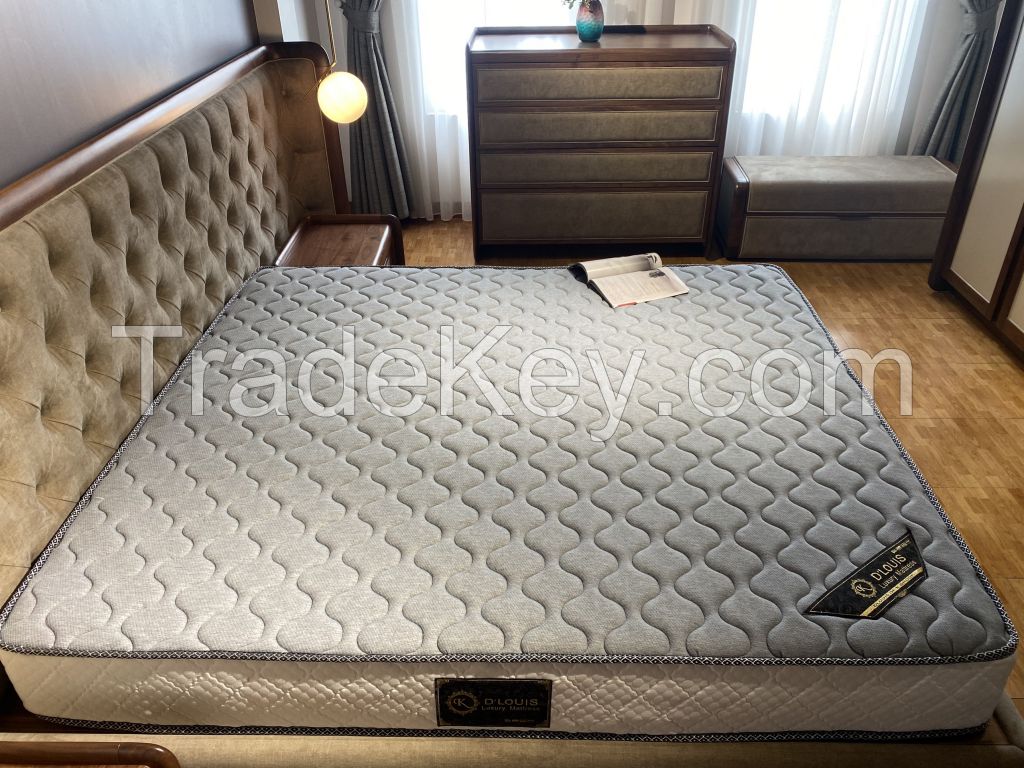 Luxury Knitted Fabric Spring Mattress, Vietnam Original Pocket Spring Mattress, Economic price Bedding Mattress