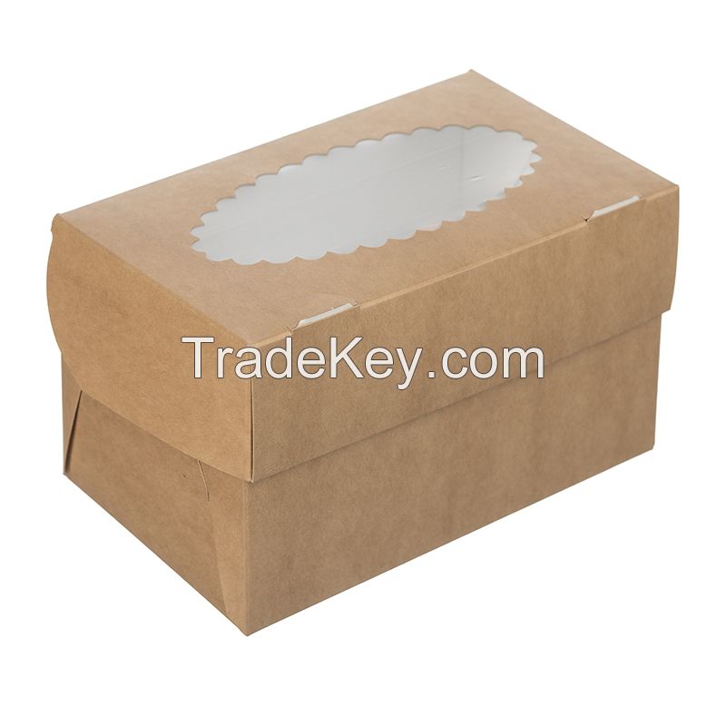 Muffin box (comes as a box and an insert) ref. 19-0677, 100*160*100 mm