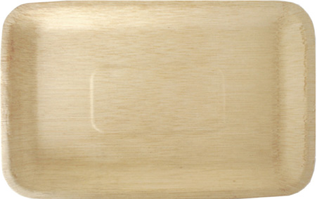 Disposable Rectangular Bamboo Tray