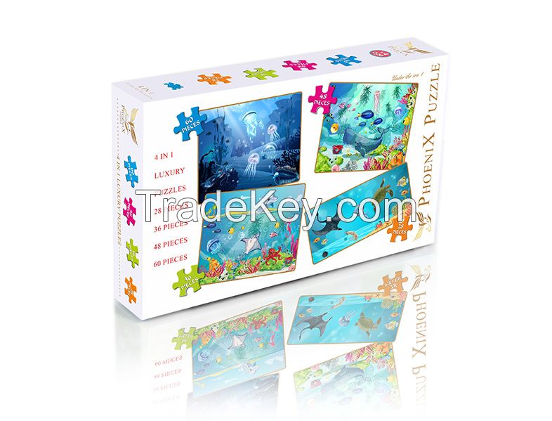 4in1 puzzle for kids