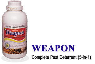 Weapon Complete Organic plant protectant, acaricide