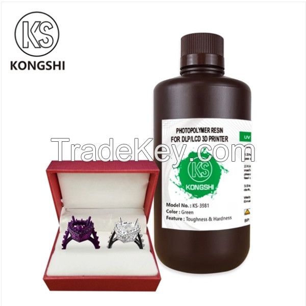 High Precision 3D UV Resin For Jewelry Castable Resin