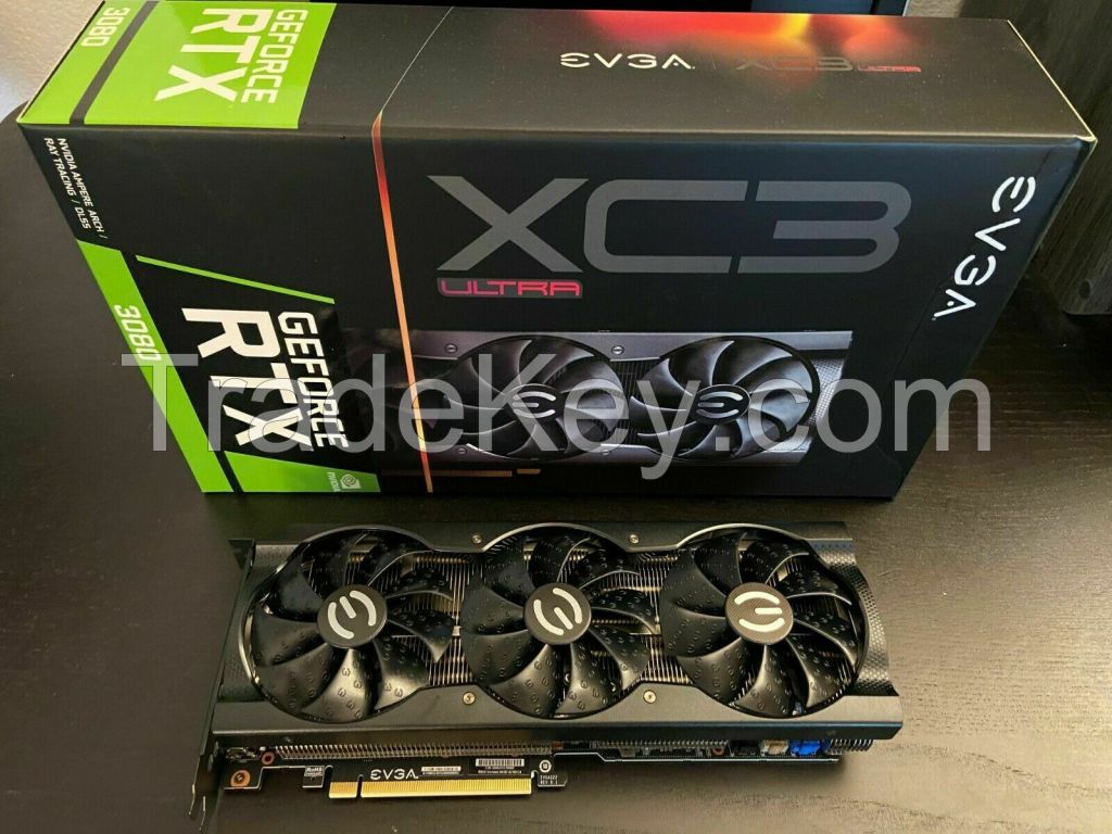 &eth;&yen;EVGA GeForce RTX 3080 XC3 HYBRID GAMING 10GB Graphics Card LHR BRAND NEW