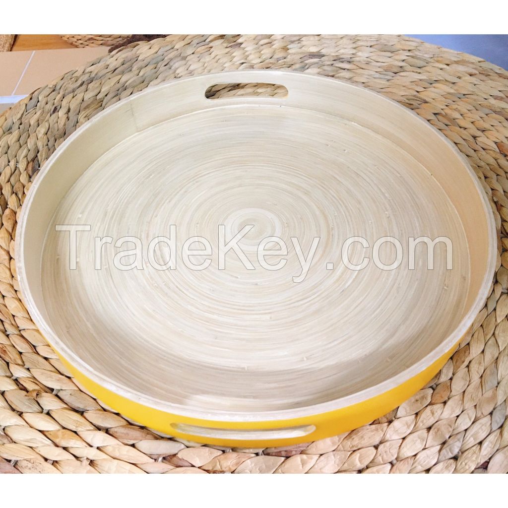 Spun Bamboo Tray