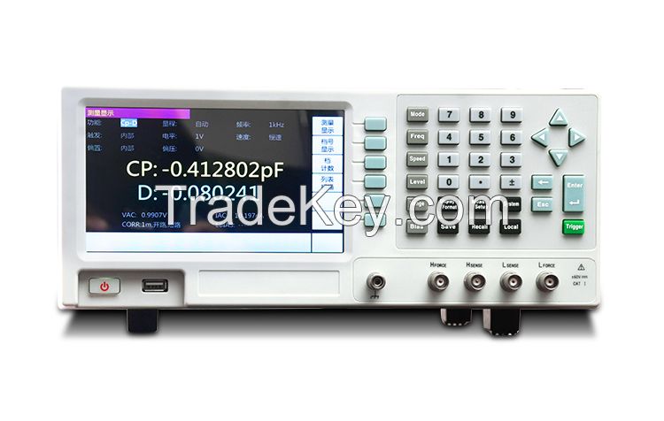 Lcr Meter with 1MHz Accuracy: 0.05%, Continuous Frequency Adjustable, 1MHz Step, 6 1/2 Display