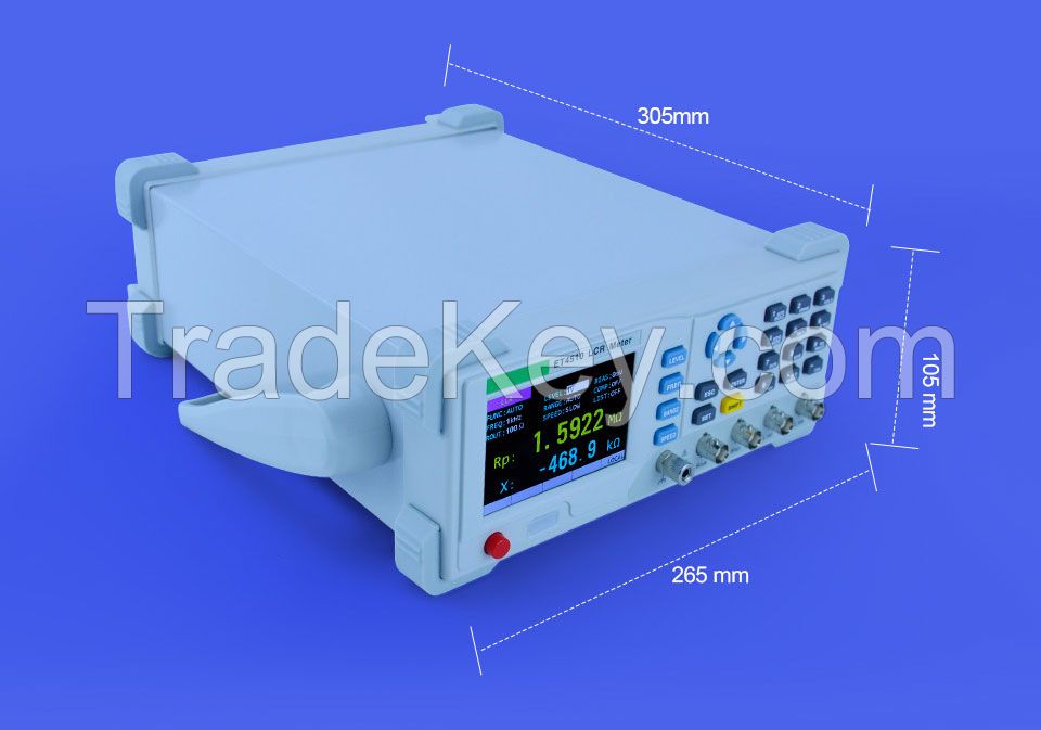 Lcr Benchtop Digital Bridge Desktop Lcr Tester Meter Capacitance Resistance Impedance Inductance Measure