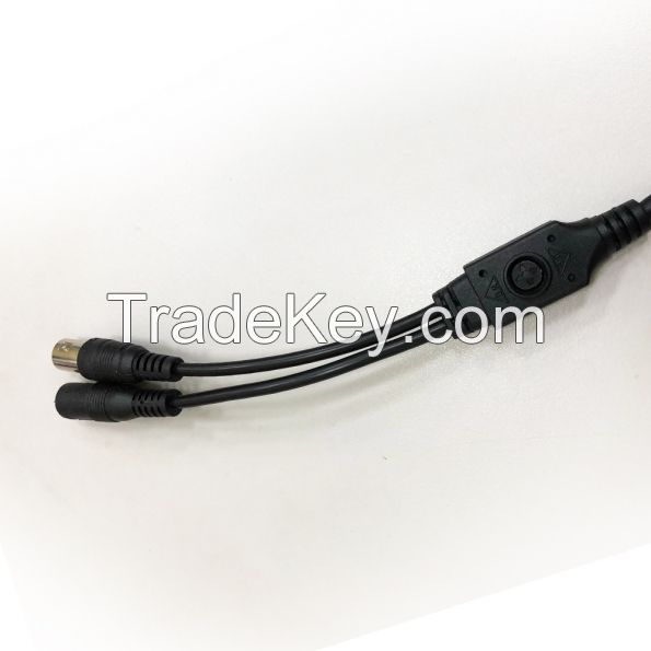 1 to 2 Surveillance Cable with Switchable Button