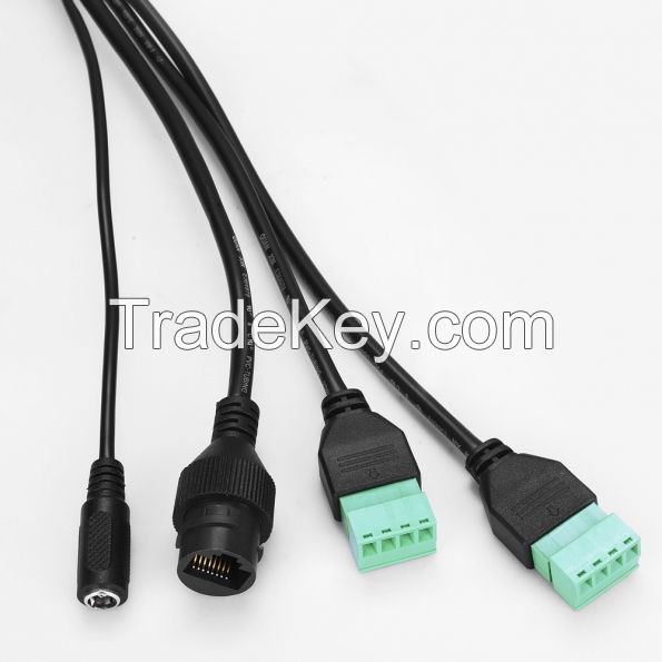 3 to 4 Surveillance Cable with Optional Waterproof Tube