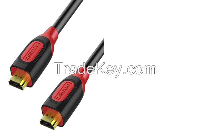 HDMI 2.1V Cable 30AWG  OD:6.5  Golden Plug Male to Male