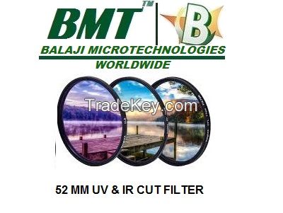 BMT - 52 MM UV & IR CUT FILTERS