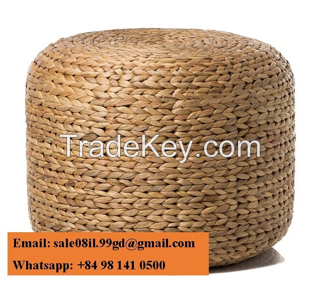 Water Hyacinth Ottoman Best Price 