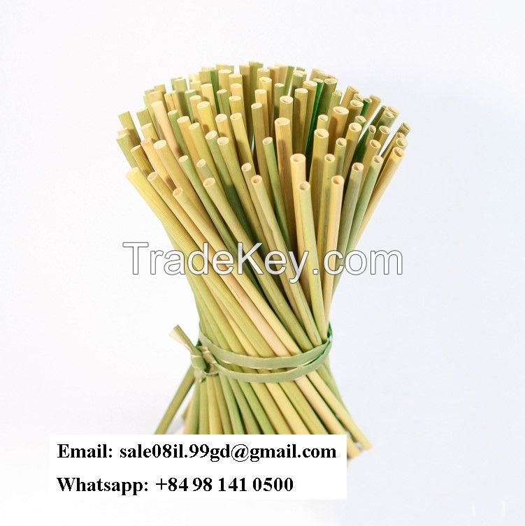 Eco-friendly And Biodegradable Grass Drinking Straws From Viet Nam