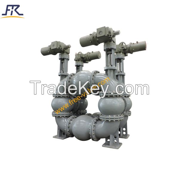 Electric Three-Way Slurry Valve 