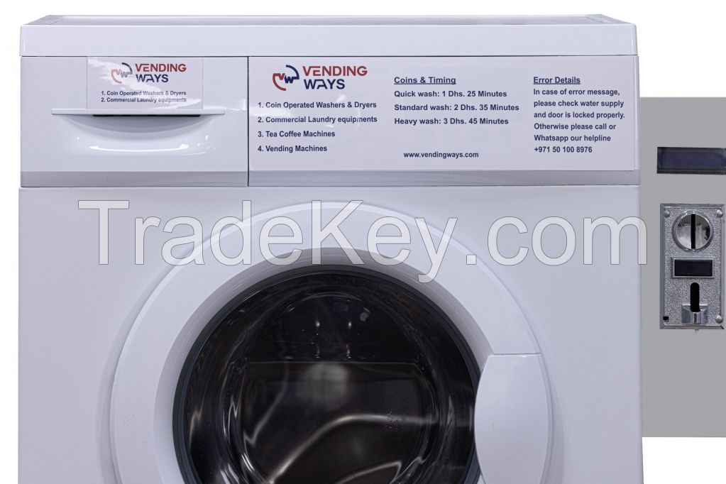 Vending Ways 6 kg Front Load Coin Operated Washing Machine