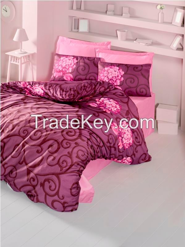 Cotton Satin Duvet Cover and Comforter Sets