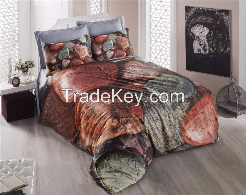 3D Satin Duvet Cover and Comforter Sets