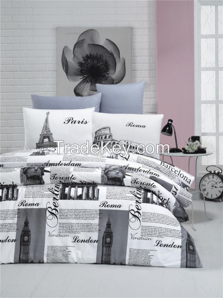 Cotton and Cotton Satin Bed Sheet Fabrics