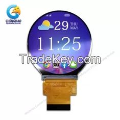 300nits SPI Circular Tft Lcd Display 40P Open Frame Lcd Module