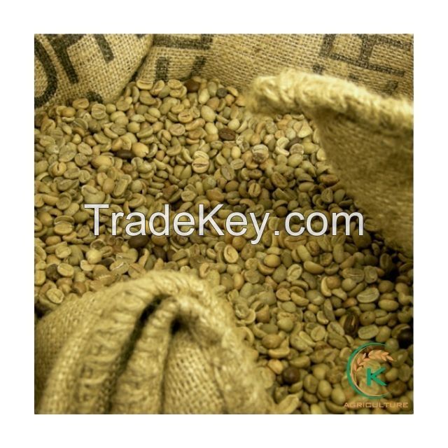 Arabica Dalat Cau Dat Coffee Green Beans S16