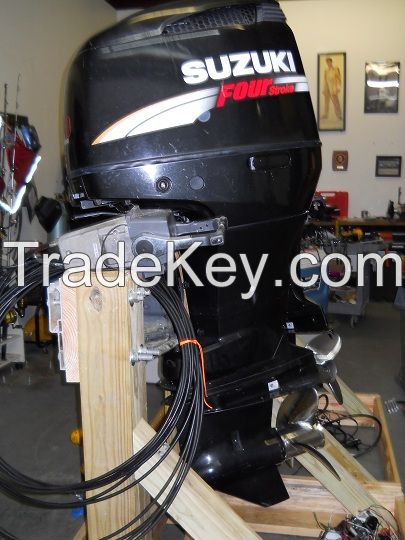 Used Suzuki 150HP 4-Stroke Outboard Motor Engine Motor is in excellent