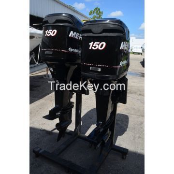 Used Mercury 150HP 4-Stroke Outboard Motor Engine Motor is in excellent condition