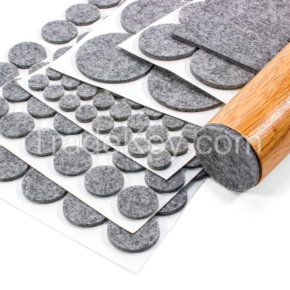 self adhesive felt furniture pads factory