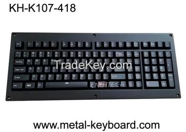 USB PS2 Ruggedized Backlight Keyboard Full Keys With Mechanical Switch