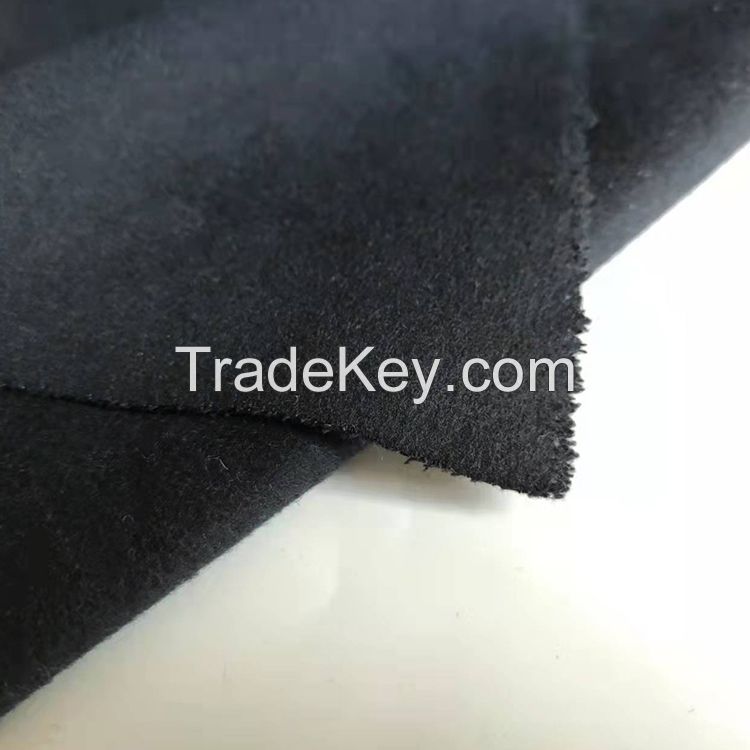 50% double-sided smooth cashmere fabric merino blinket wool for coats