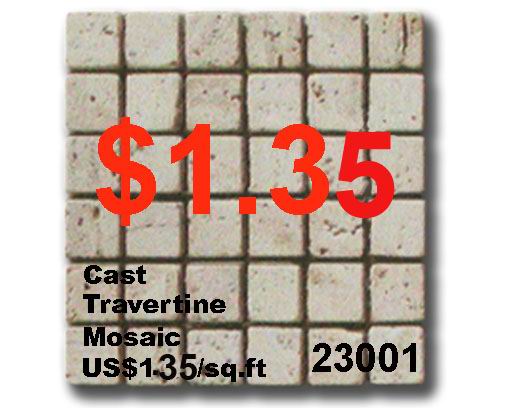 Travertine Mosaic