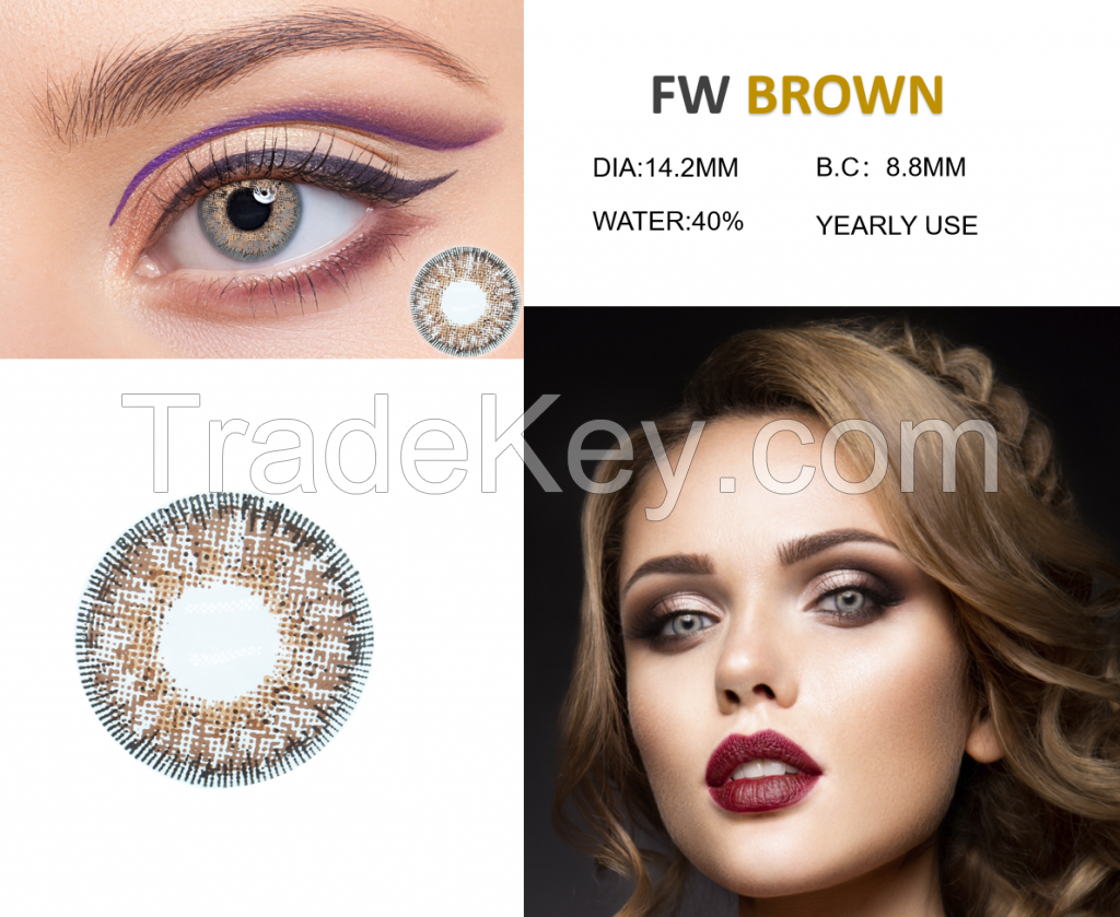 Hazel Contact Lenses