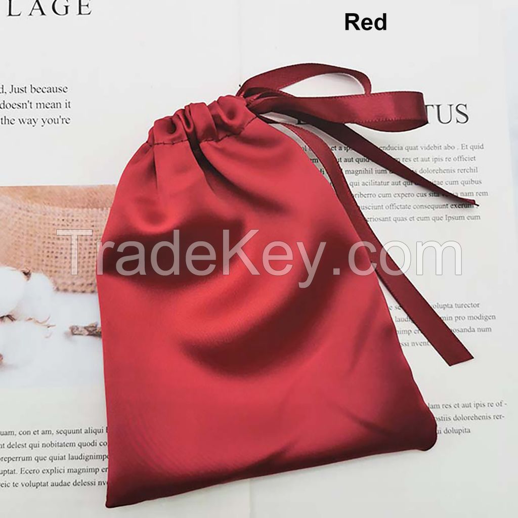 Silk Bags 12x15cm, Jewelry storage pouch, rosary, gift bag, wedding favor bags, Thick Silk Satin Bags, Luxury Gift Bags