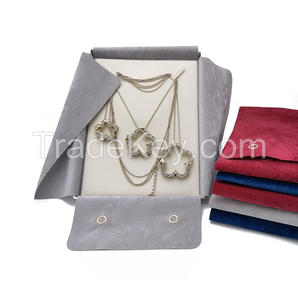 Large Necklace Pouch Jewelry Packaging Necklace bags Jewelry Pouches