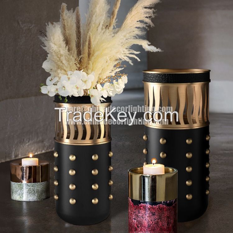 Light Luxury Creative Metal Craft Vase