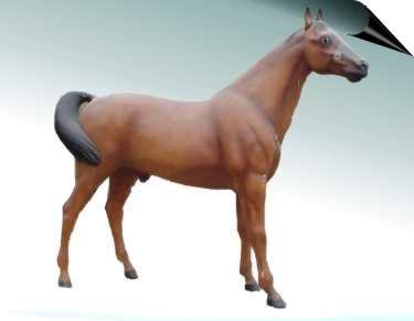 Horse, fiberglass