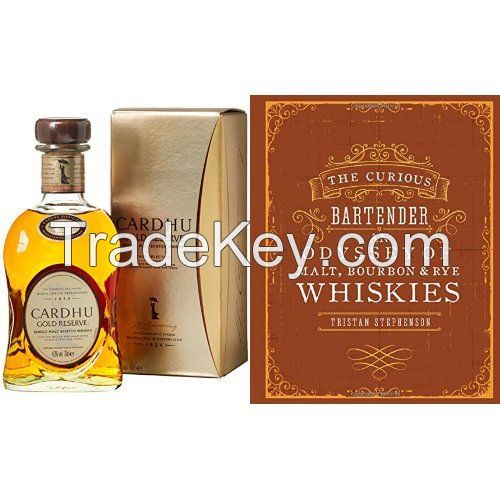 Gold Reserve Single Malt Scotch and The Curious Bartender: An Odyssey of Malt, &amp;amp;amp;amp; Rye  Book, 1 x 700ml