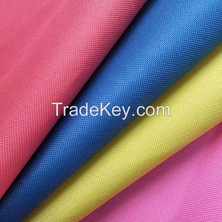 100% Polyester Woven 600d Oxford Fabric with PU Coated 111 Colors Available Large Quantity in Stock