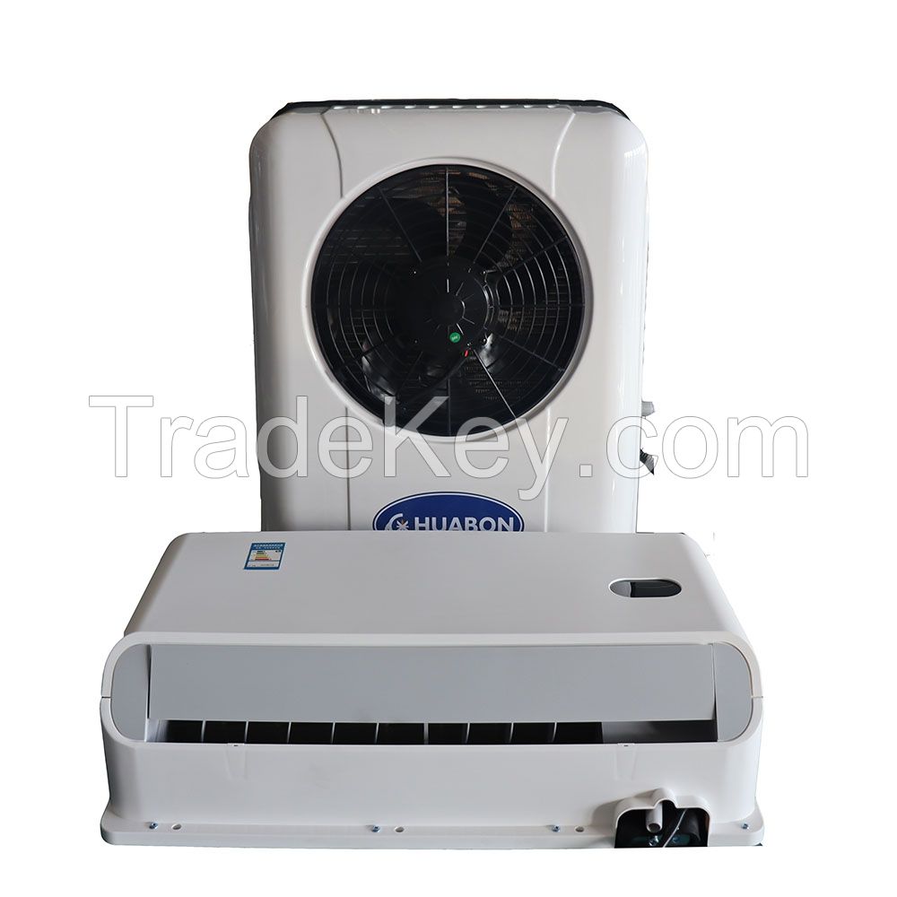 AC-2600EV Battery-powered 12V/24V vehicle parking air conditioner for truck cabs for sale