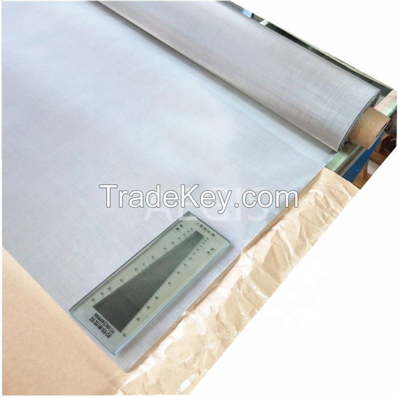 3003 5154 Aluminium Woven Wire Screen 150 120 100 Mesh Fine Aluminium Screen