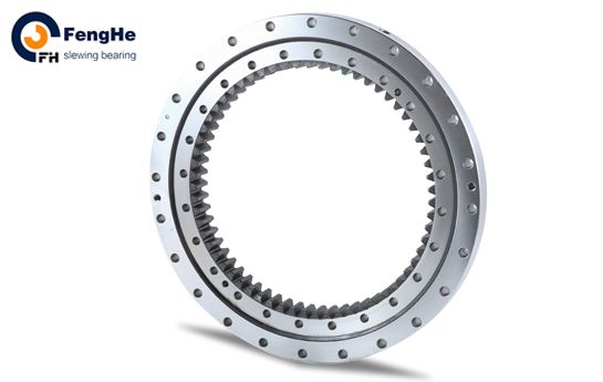 High speed slewing ring bearing rotatable bearing with external gear