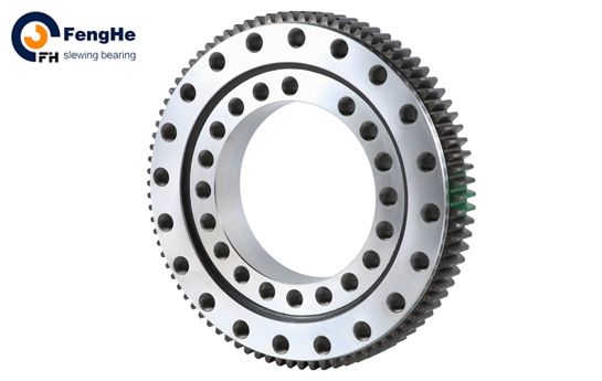 High speed slewing ring bearing rotatable bearing with external gear