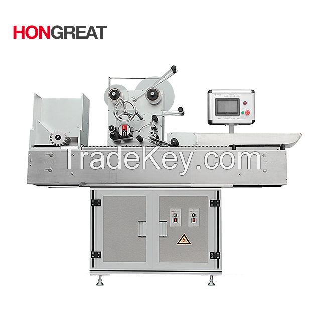 Labeling machine for testing tube production