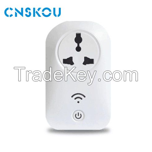 Cnskou Manufacturer WIFI Smart Power Home Plug Socket