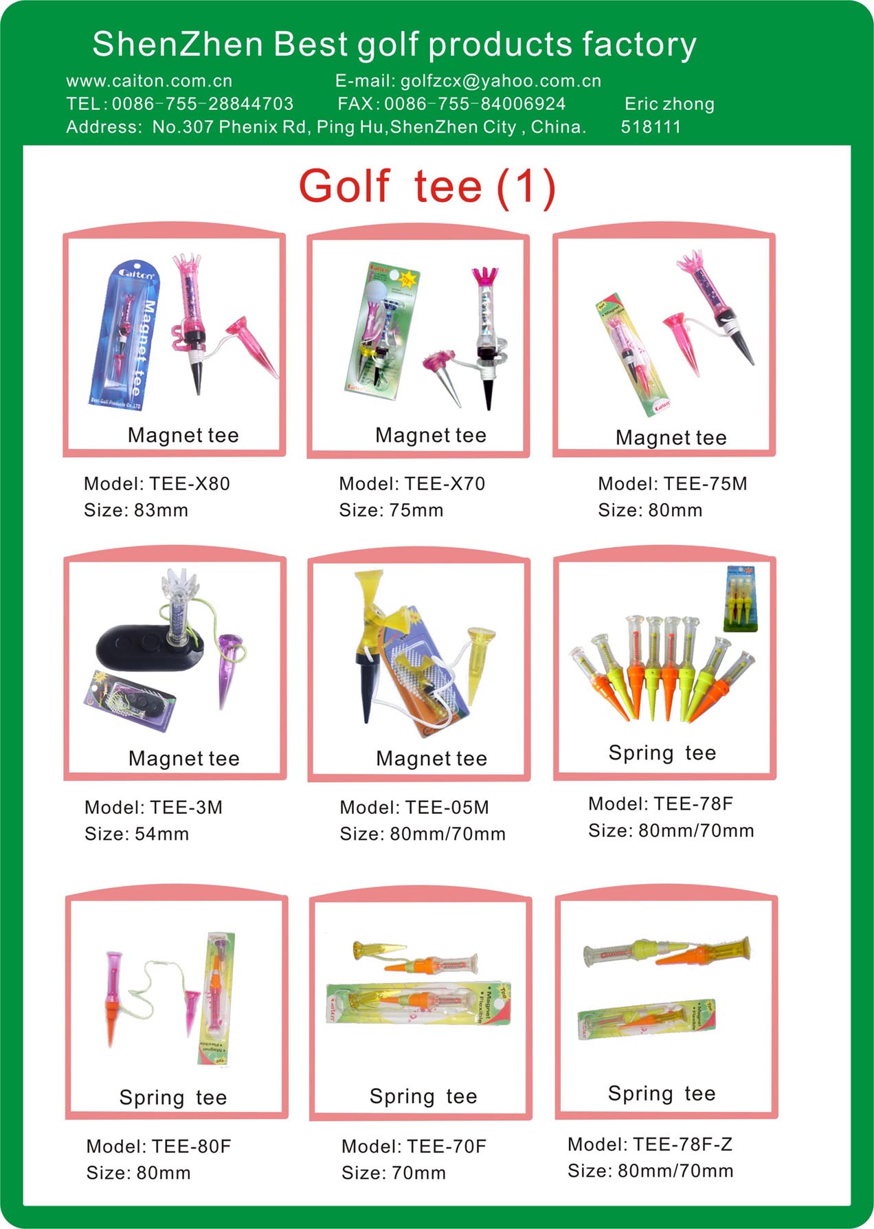 Golf Tees