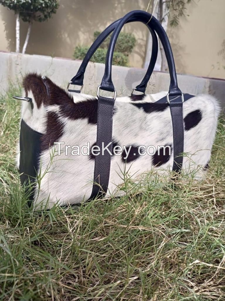 Cowhide, Sheep Skin, hair on bags